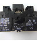 Siemens Lampenfassung 3SB3400-1A GEB