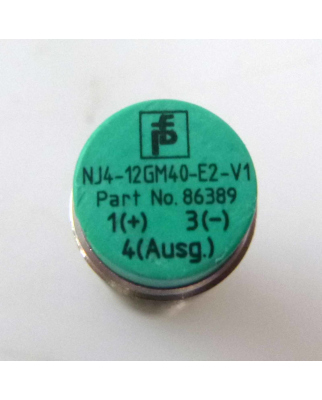 Pepperl+Fuchs Induktiver Sensor NJ4-12GM40-E2-V1 86389 OVP