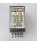 Kuhnke Steckrelais 111A4-24VDCN 5A 250V AC NOV