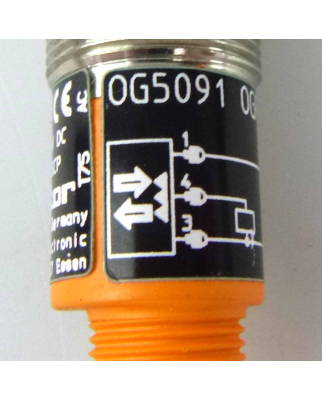 ifm Reflexionssensor OG5091 OGP-FPKG/V4A/US GEB
