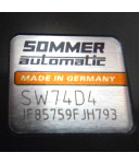 Sommer automatic Winkelschwenkeinheit SW74D4 GEB