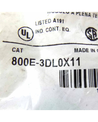 Allen Bradley Full Voltage Module 800E-3DL0X11 OVP