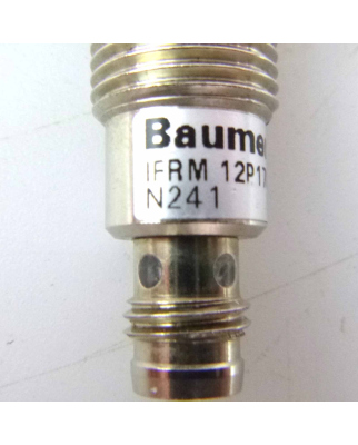 Baumer electric induktiver Näherungsschalter IFRM...