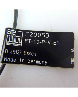 ifm efector Reflexlichttaster FT-00-P-V-E1 E20053 NOV