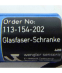 wenglor sensoric Glasfaser-Schranke 113-154-202 NOV