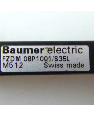 Baumer electric Optoelektronischer Sensor FZDM...