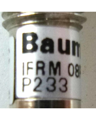 Baumer electric Induktiver Näherungsschalter IFRM 08P3501/S35L NOV