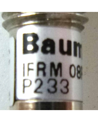 Baumer electric Induktiver Näherungsschalter IFRM...