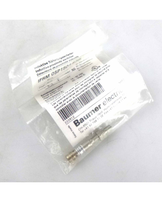 Baumer electric Induktiver Näherungsschalter IFRM...