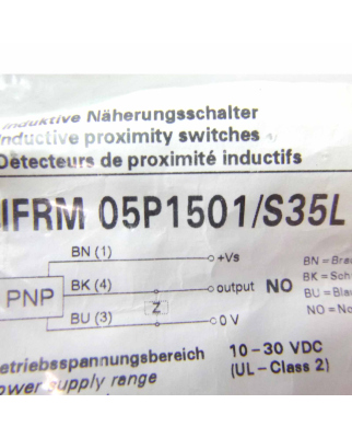 Baumer electric Induktiver Näherungsschalter IFRM...