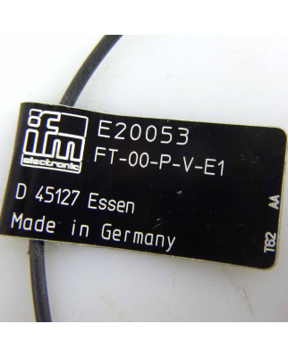 ifm efector Reflexlichttaster FT-00-P-V-E1 E20053 GEB