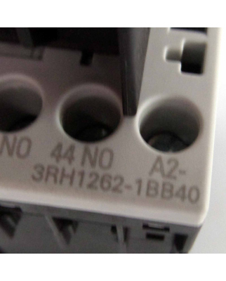 Siemens Hilfsschütz 3RH1262-1BB40 NOV