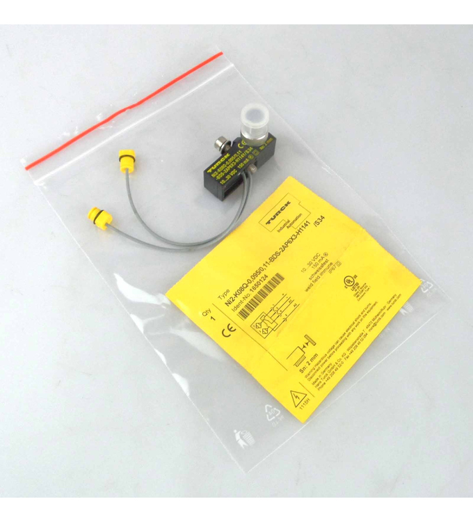 Turck Induktiver Sensor NI2-K08Q-0,095/0,11-BDS-2AP6X3-H1141/S34 1650124 OVP