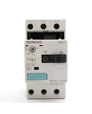 Siemens Leistungsschalter 3RV1011-0JA10 NOV