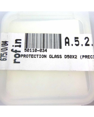 ROFIN Protection Glass D50X2 SIE