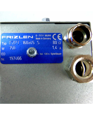 FRIZLEN Resistor FZPT 160x45 S 80Ohm NOV