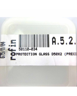 ROFIN Protection Glass D50X2 OVP