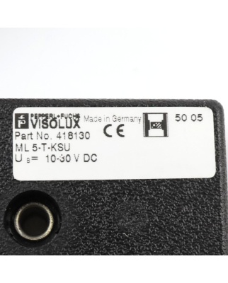 VISOLUX Miniatur-Lichtschranke ML 5-T-KSU 418130 OVP