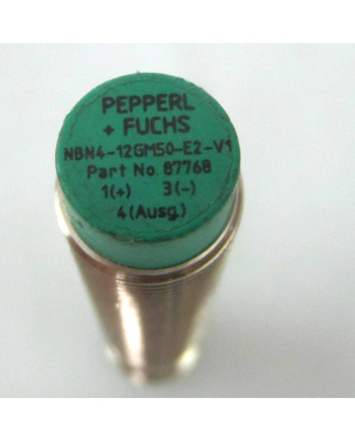 Pepperl+Fuchs Induktiv Sensor NBN4-12GM50-E2-V1 87768 GEB