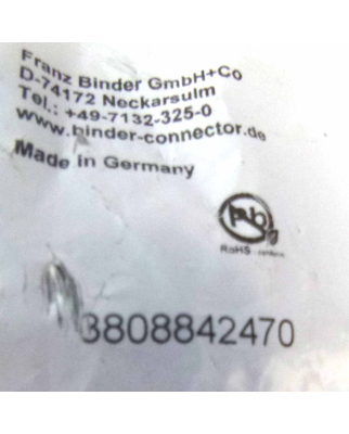 binder Winkelbuchse 693 99 4226 70 07 OVP