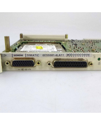 Simatic S5 CP581 Massenspeicherbaugruppe 6ES5581-4LA11 E-Stand:01 GEB