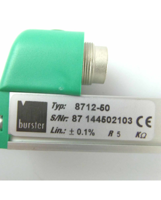 burster Potentiometrischer Wegsensor Typ 8712-50 OVP
