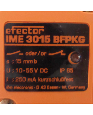 ifm induktiver Sensor IM5020 IME3015BFPKG OVP