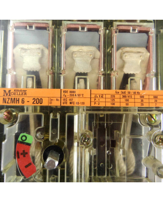 Klöckner Moeller Leistungsschalter NZMH6-200 / ZM6-200 OVP