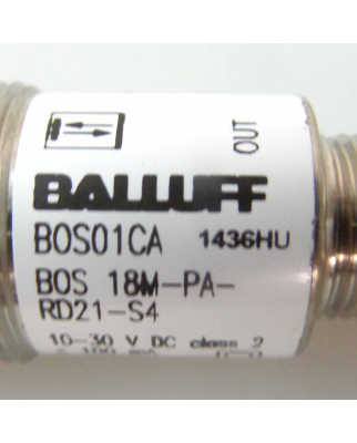 Balluff Lichttaster BOS01CA BOS 18M-PA-RD21-S4 OVP