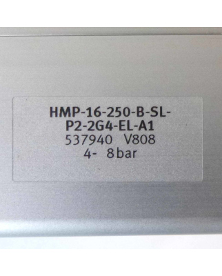 Festo Pneumatisches Linearmodul HMP-16-250-B-SL-P2-2G4-EL-A1 537940 GEB