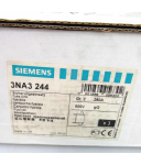Siemens NH-Sicherungseinsatz 3NA3 244 (3Stk.) OVP