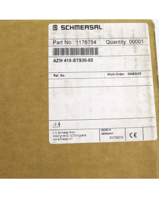 SCHMERSAL Türgriff System STS AZM 415-STS30-02...