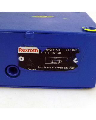Rexroth Rückschlagventil Z 4 S 10-30 R900514779 REM