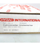 Hydac Elektronischer Druckschalter EDS 345-1-100-000 906462 100bar #K2 OVP