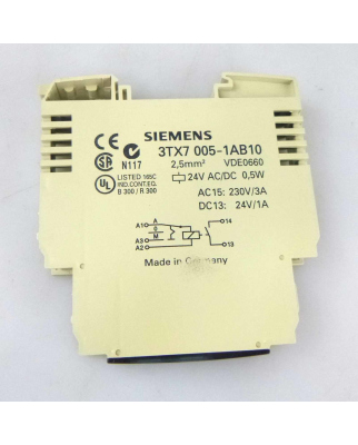 Siemens Ausgangskoppelglied 3TX7005-1AB10 GEB