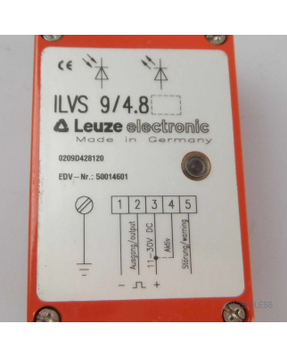 Leuze Lichtleiterverstärker ILVS 9/4.8 50014601 NOV