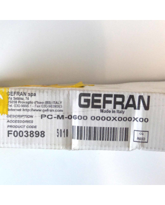 GEFRAN Wegaufnehmer PC-M-0600 F003898 OVP