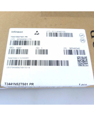 Infineon Thyristor T3441N52TS01 6SD2180-4AA0 SIE