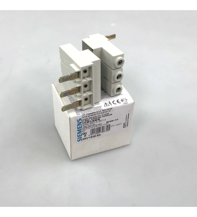 Siemens 3-Phasen-Einspeiseklemme  3RV1935-5A (2Stk.) OVP