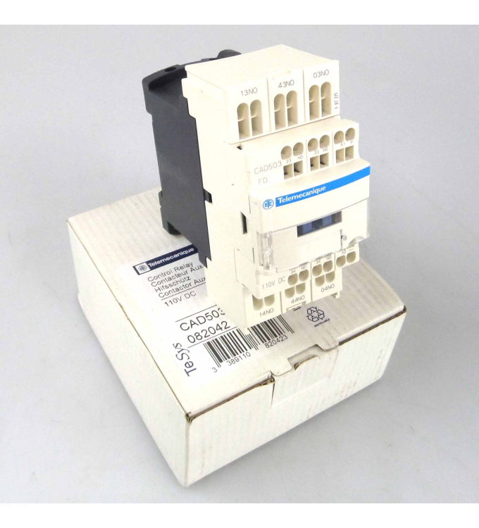 Telemecanique Hilfsschütz CAD503FD 082042 110VDC OVP