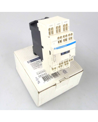 Telemecanique Hilfsschütz CAD503FD 082042 110VDC OVP