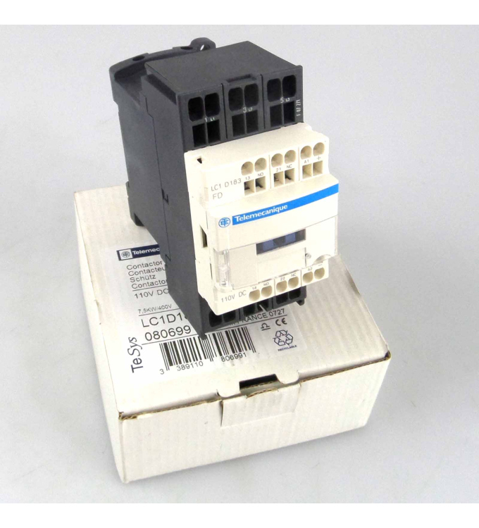 Telemecanique Schütz LC1D183FD 080699 110VDC OVP