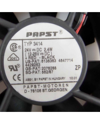 papst Lüfter 3414 24V GEB