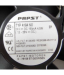 papst Lüfter 4184NX 24V GEB