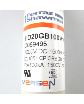 Ferraz-Shawmut/Mersen Sicherung FD20GB100V16T...