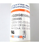 Ferraz-Shawmut/Mersen Sicherung FD20GB100V16T 1000VDC-1500VAC 16A NOV