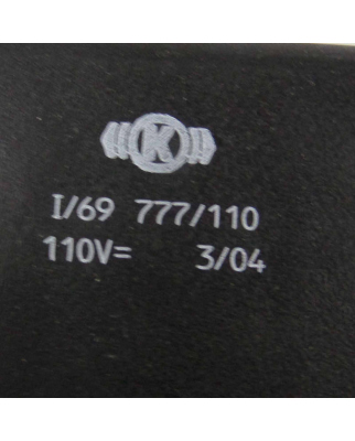 Knorr-Bremse Magnetventil WMV1-ZT 110V NOV