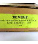 Siemens Bremswiderstand 6SE3290-0CC87-2RA0 OVP