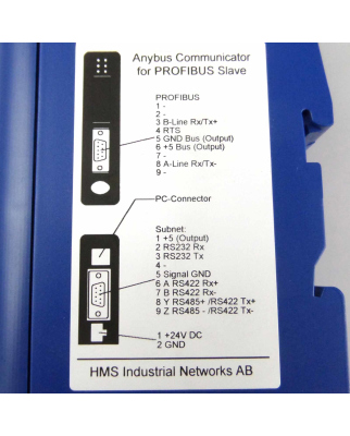 HMS Anybus Communicator Profibus Slave AB7000-C CB V.2.2.1 GEB
