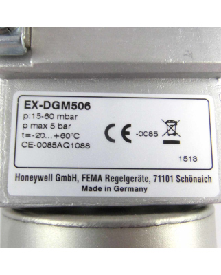 Honeywell Druckwächter EX-DGM506 15-60mbar OVP